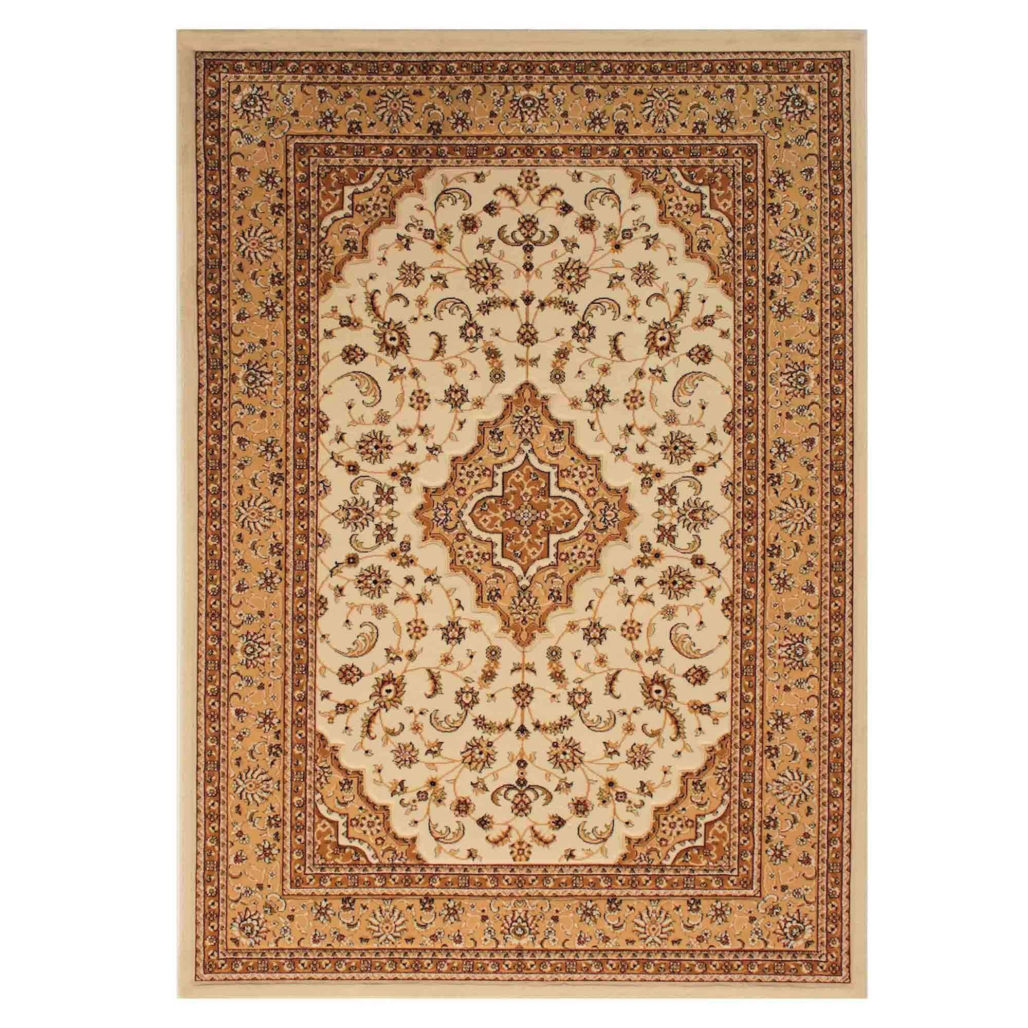 Ottoman Temple Rug Cream/Brown