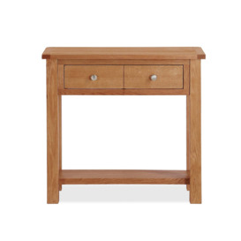 Bromley Oak Console Table Natural