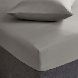 Fogarty Soft Touch Fitted Sheet Slate Grey