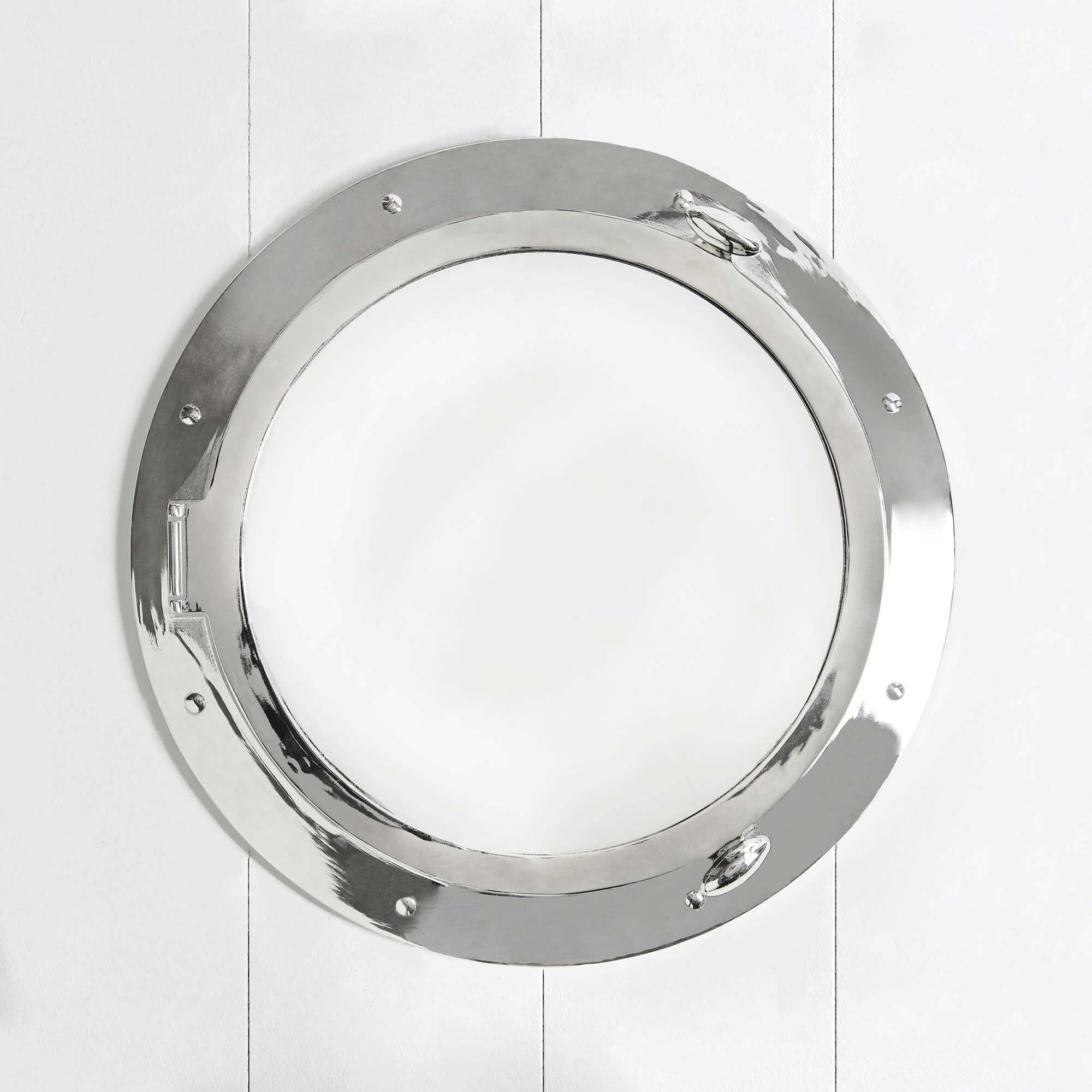 Porthole Mirror Chrome (Silver)