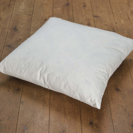 Duck Feather Cushion Pad White