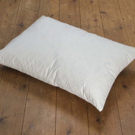 Duck Feather Cushion Pad White