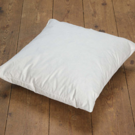 Duck Feather Cushion Pad White