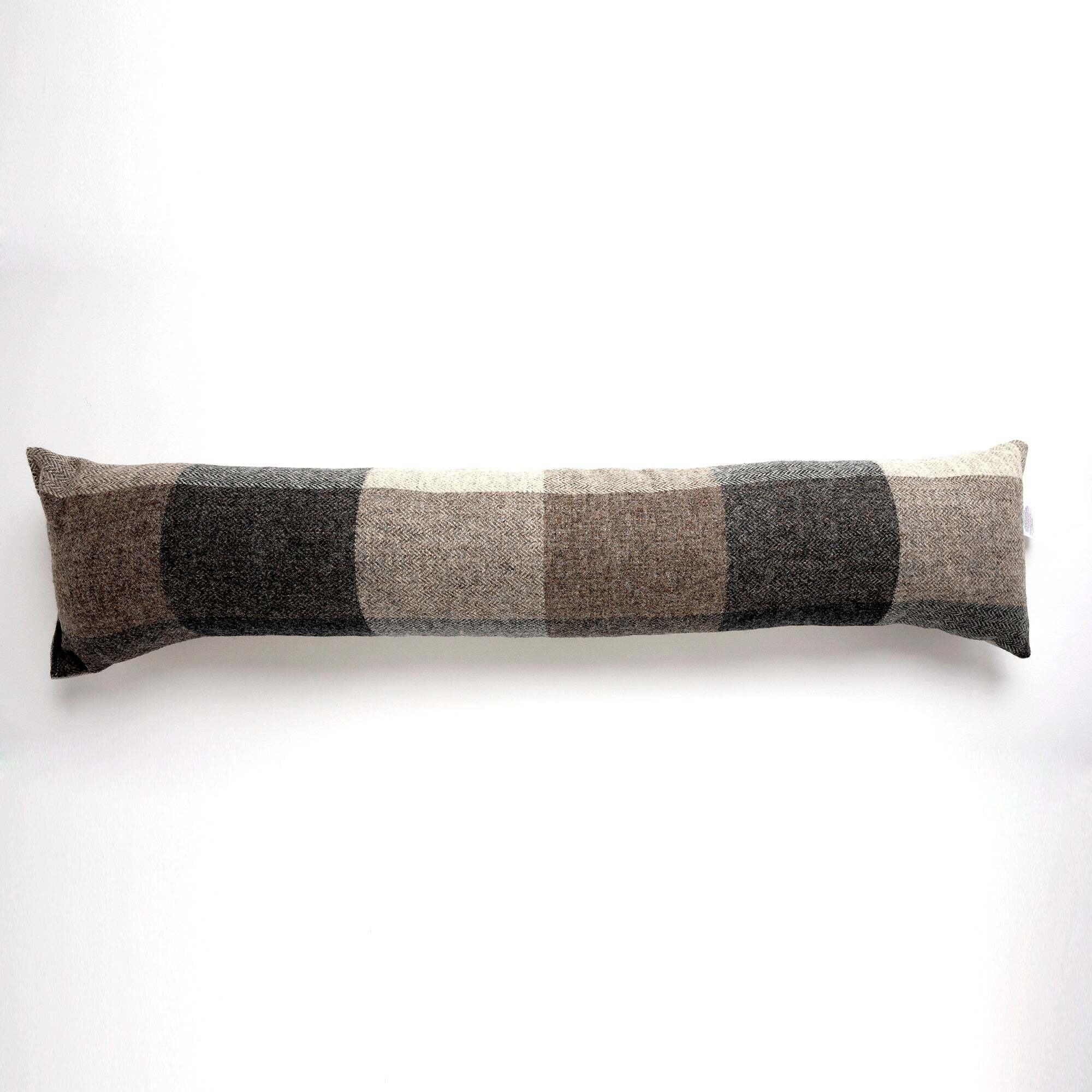 Heritage Check Draught Excluder Grey