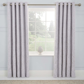 Dorma Winchester Grey Blackout Eyelet Curtains Grey