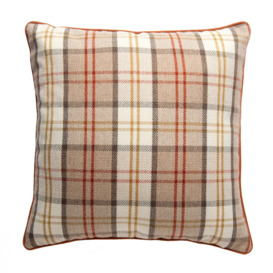 Isabella Cushion Cover Red, Yellow and Grey
