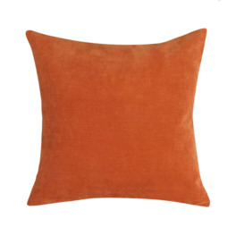 Velour Cushion Terracotta