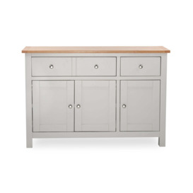 Bromley Grey Large Sideboard Grey