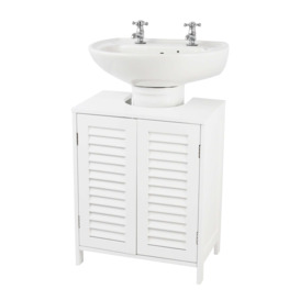 White Tuscany Bathroom Vanity Unit White