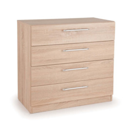 Holborn 4 Drawer Chest Natural