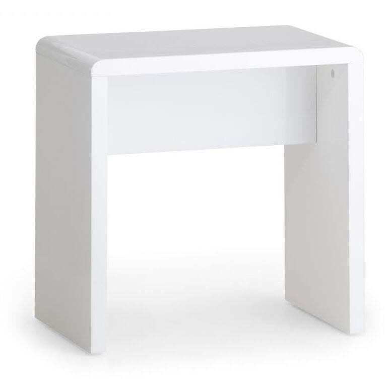 Manhattan Dressing Table Stool, White White