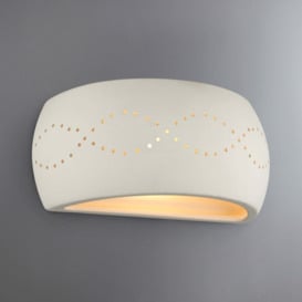 Thasos White Wall Light White