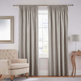 Dorma Lymington Cream Pencil Pleat Curtains Cream