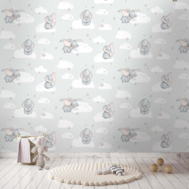 Disney Dumbo Grey Wallpaper Grey