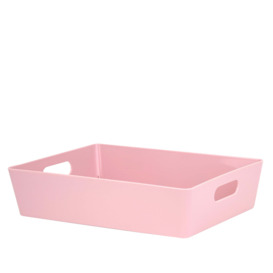 Wham Studio Plastic Storage Basket 5.01 Pink