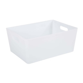 Wham Studio Plastic Storage Basket 5.02 White