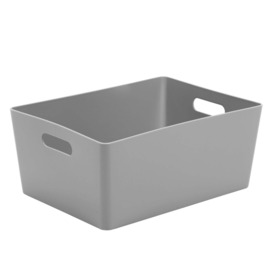 Wham Studio Plastic Storage Basket 5.02 Grey