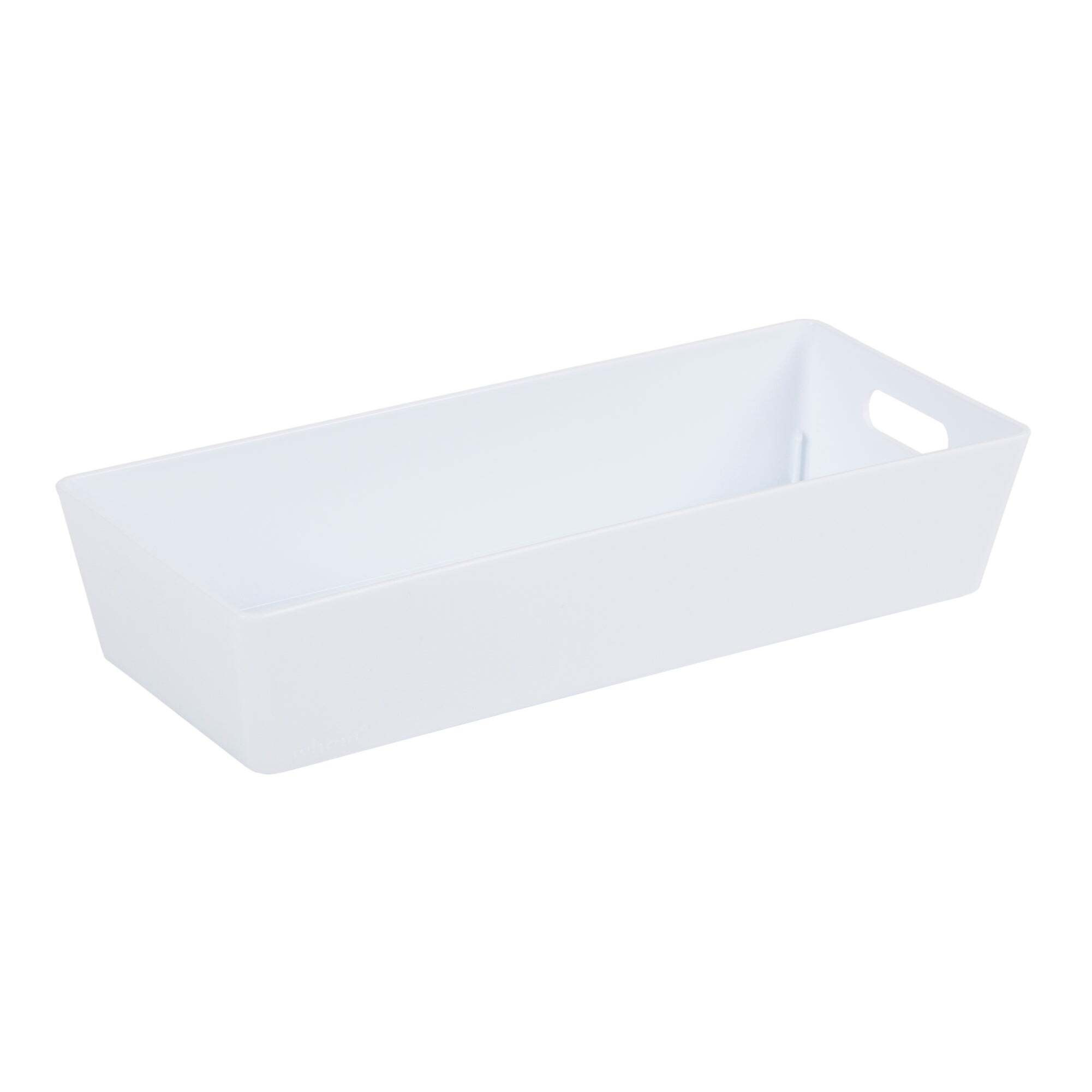 Wham Studio Plastic Storage Basket 2.01 White