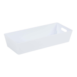 Wham Studio Plastic Storage Basket 2.01 White