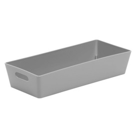 Wham Studio Plastic Storage Basket 2.01 Grey
