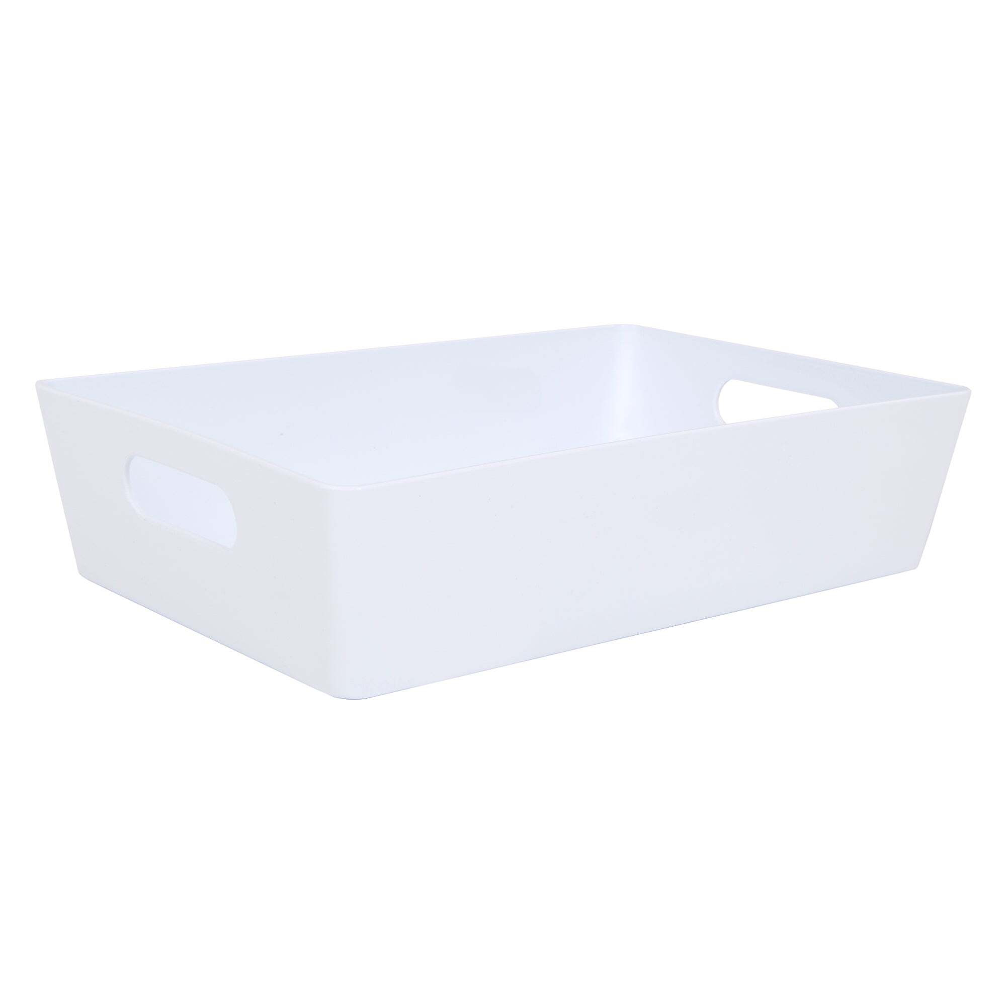 Wham Studio Plastic Storage Basket 4.01 White