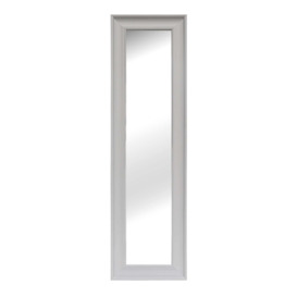 Midi Leaner Mirror, White 172x50cm White