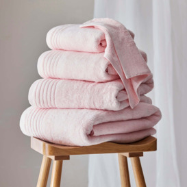Dorma Tencel Sumptuously Soft Rose Towel Pink