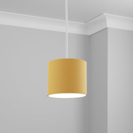 Ava Small 20cm Drum Lamp Shade Yellow