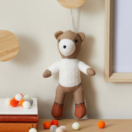 Mini Bear Toy Brown and White