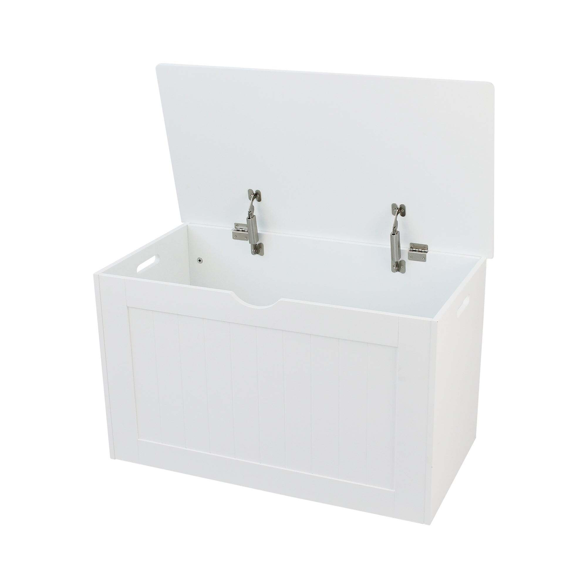 White Shaker Style Blanket Box White