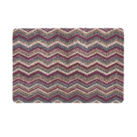 Missouri Recycled Cotton Doormat Purple/Grey/White