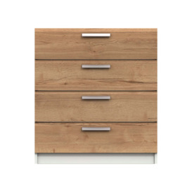 Piper 4 Drawer Chest Brown