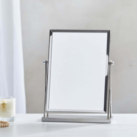 Dorma Purity Dressing Table Mirror 35cm Silver Silver