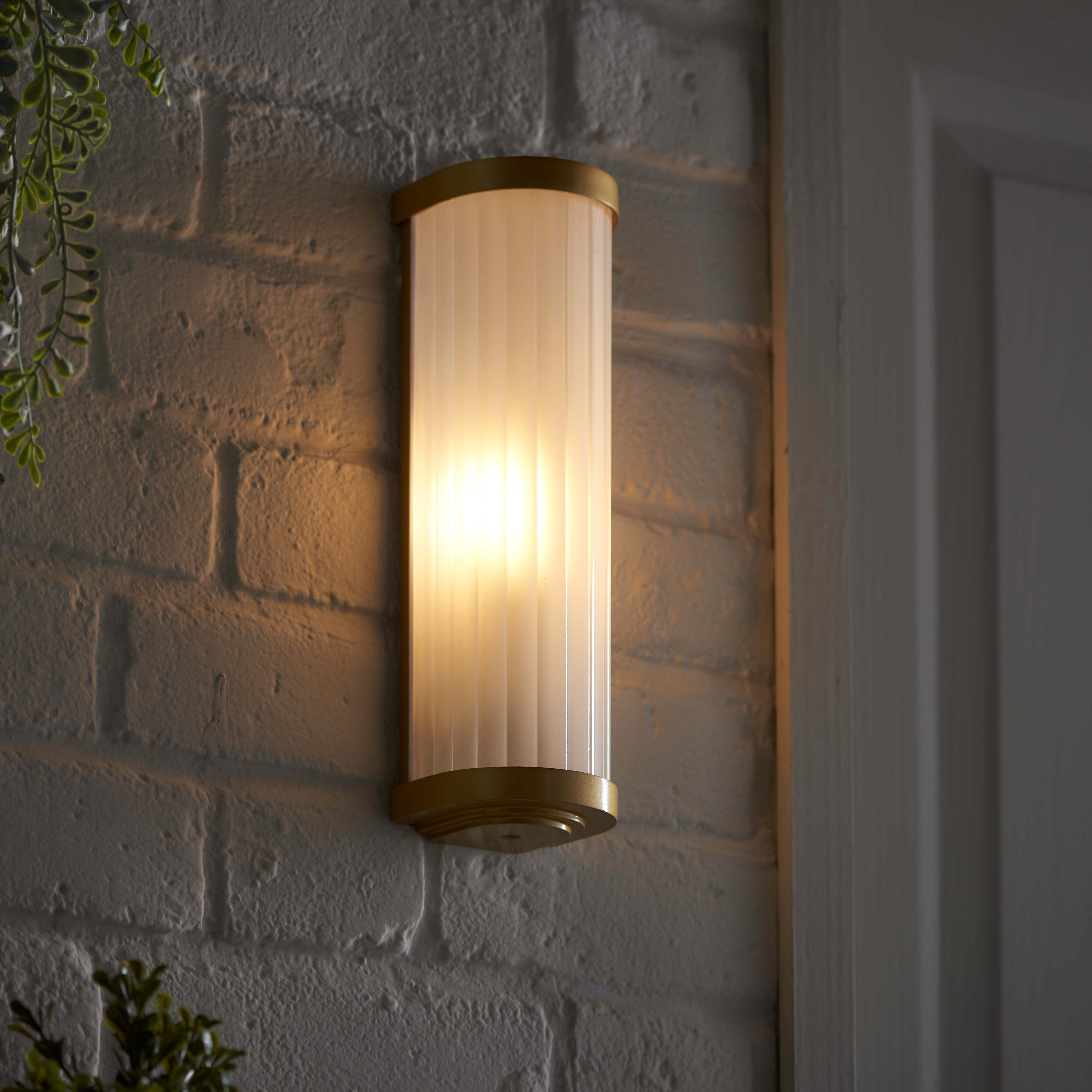 Ripon Outdoor Wall Light Gold