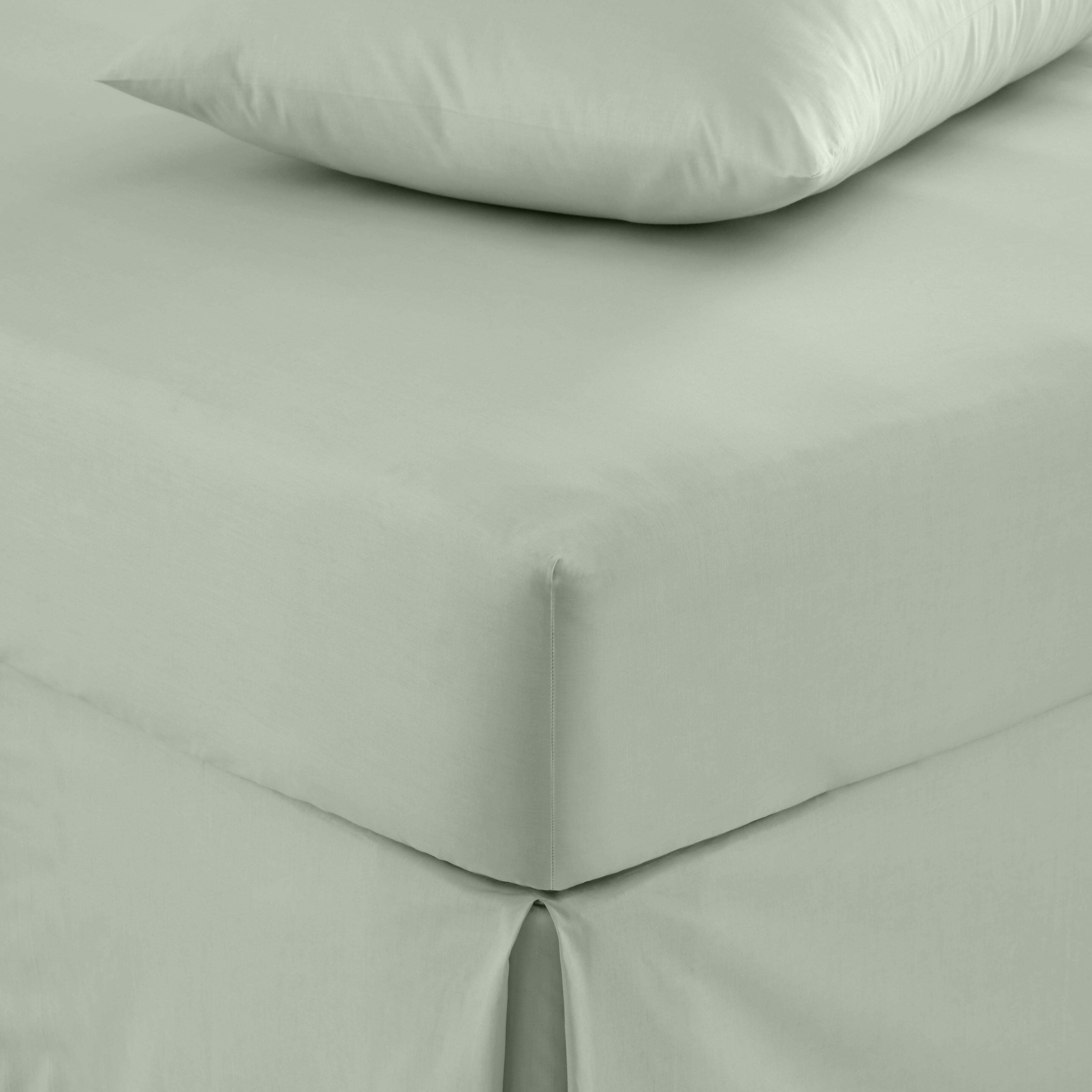 Pure Cotton Fitted Sheet Green