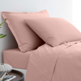 Pure Cotton Oxford Pillowcase Pink