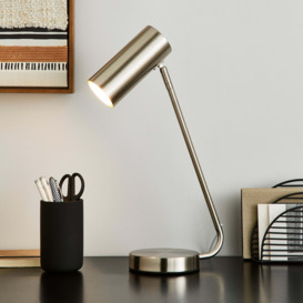Lilou Integrated LED Dimmable Desk Lamp Silver