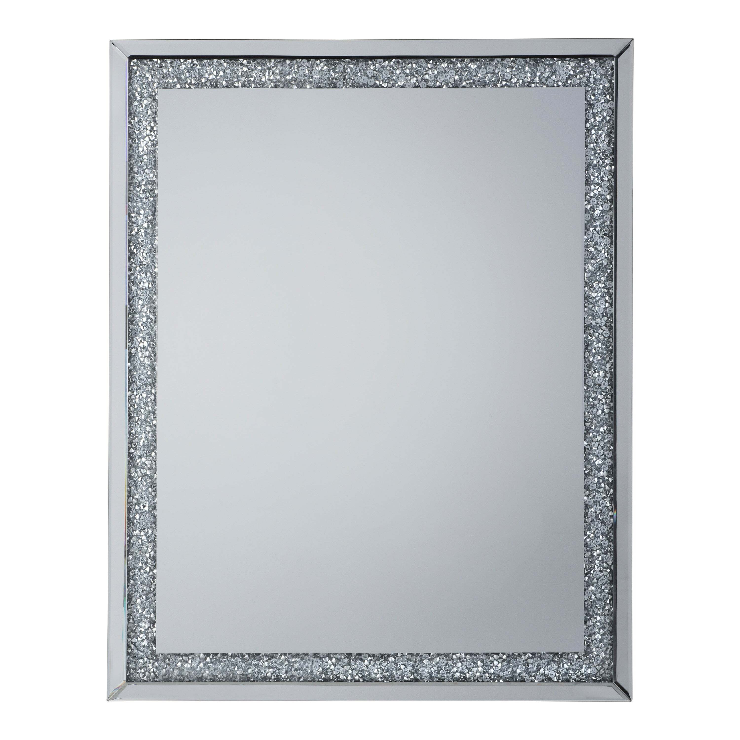 Anton Wall Mirror, 90x60cm Silver