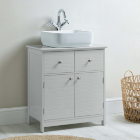 Nautical Grey Under Sink Unit Grey