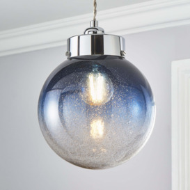 Torbay Easy Fit Pendant Shade Blue