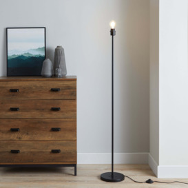 Ava Black Floor Lamp Base Black