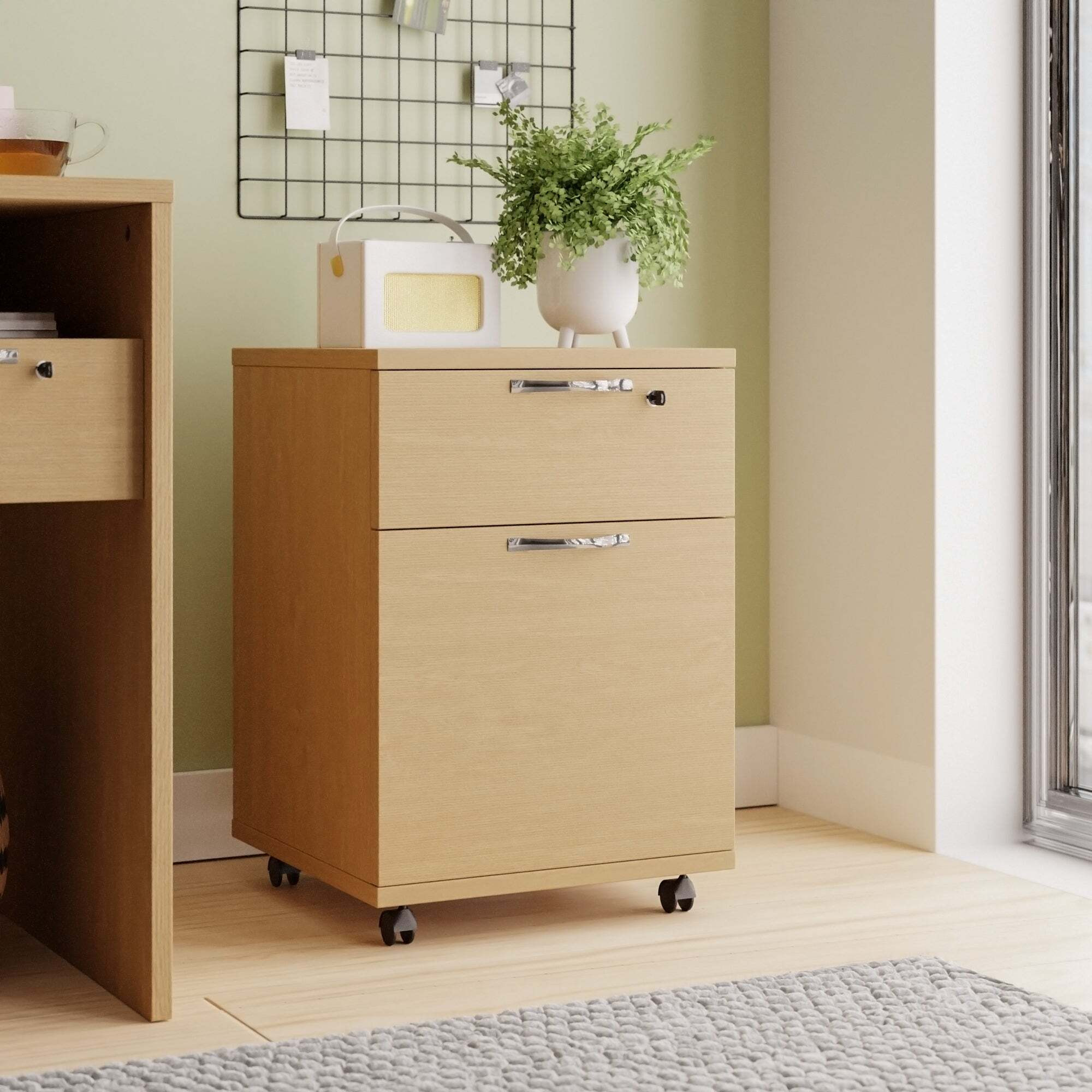 Aidan Filing Cabinet Brown