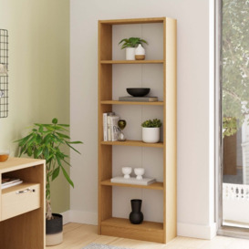 Aidan Bookcase Brown by Dunelm
