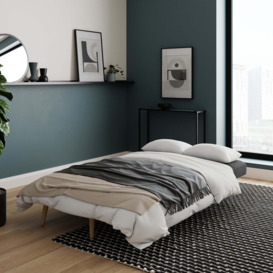 Marler Boucle Sofa Bed Charcoal
