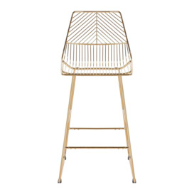 Siena Bar Stool Gold