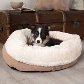 Scruffs Ellen Donut Dog Bed Brown