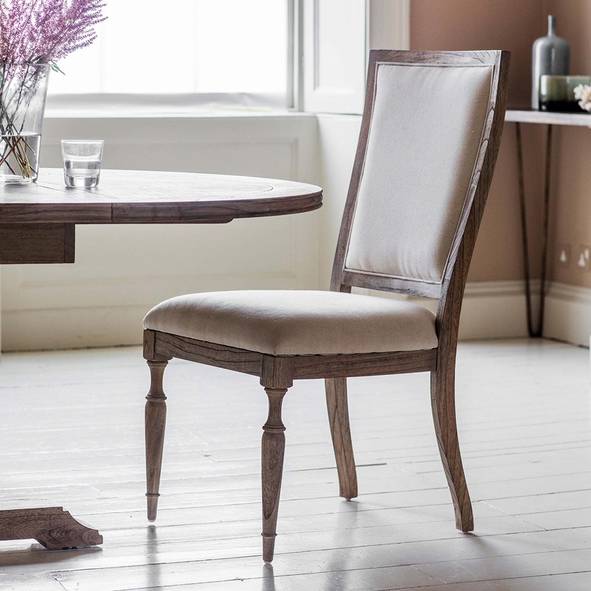 Croft Dining Chair, Ash Wood Natural