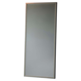 Atlee Rectangle Full Length Leaner Mirror Silver