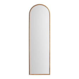 Harlan Arch Leaner Mirror, 51x170cm White