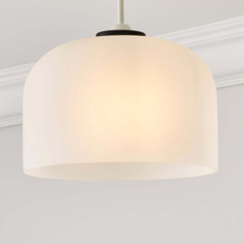 Palazzo Easy Fit Frosted Pendant Light White